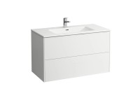 Laufen Pro S Waschtisch-Komplettset Weiss Glanz 100 cm