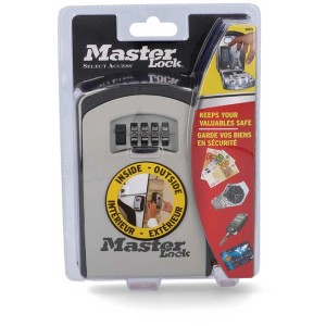 Master Lock Select Access Cassetta portachiavi con combinazione a 4 cifre per chiavi e carte.