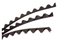 Zahnleiste für Bitumenwellplatte K11 Schwarz Länge 100 cm