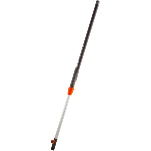 Manche télescopique Gardena combisystem, 90-145 cm, extensible pour un jardinage confortable.