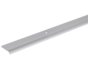 Alberts 490454 Alberts Profilé de protection pour nez de marche | percé | aluminium, couleur sable, anodisé | 1000 x 43 x 23 mm