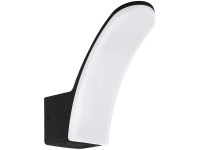 Eglo LED-Aussen-Wandleuchte Fiumicino Schwarz-Weiss