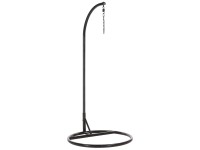 Beliani Hängesesselgestell Stan Schwarz