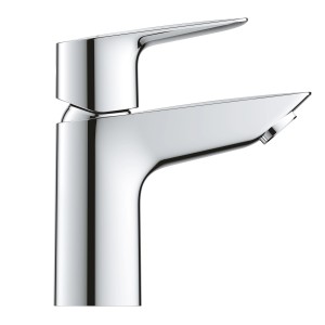 Mitigeur de lavabo Grohe QuickFix Start Edge S, chrome, avec fonction d'économie d'énergie.