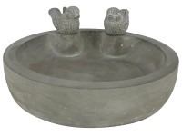 Vogeltränke Hellgrau Ø 22 cm Vogeltränke Hellgrau Ø 22 cm