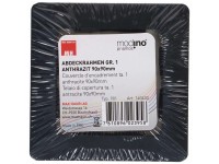 Unterputz-Abdeckrahmen Priamos Anthrazit Gr. 1 inkl. Designprofil