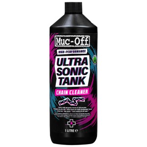 Muc-Off Ultrasonic Tank Cleaner 1 l für die Fahrradpflege.
