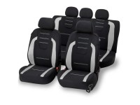 Sitzbezug-Set Schwarz-Weiss 14-tlg. Sitzbezug-Set Schwarz-Weiss 14-tlg.