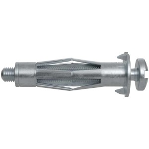 Fischer tassello per cavità HM 6 x 52 S K NV, 4 pezzi, tassello metallico per pannelli.