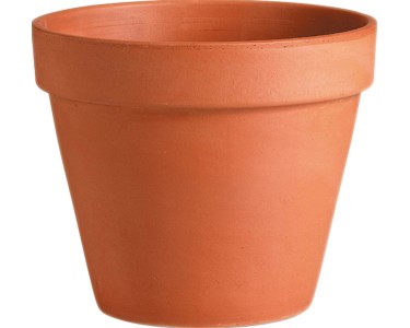 Deroma Vaso Vaso Standard Terracotta Rosso argilla Ø 19 cm