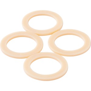 Set da 4 anelli KÖRO TPE, 21x30x2 mm, per raccordi a vite da 1/2 pollice, anelli di tenuta.