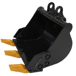 Benna Güde da 50 cm per miniescavatore GMB 860B. Attrezzo per macchine edili.