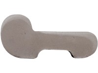 Deroma Tonfüsschen Terrakotta Höhe 3,7 cm / 3er-Pack