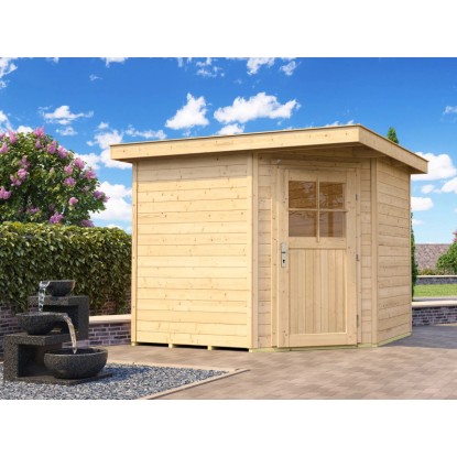 Weka Gartenhaus Angolo 229 Natur Gr. 2