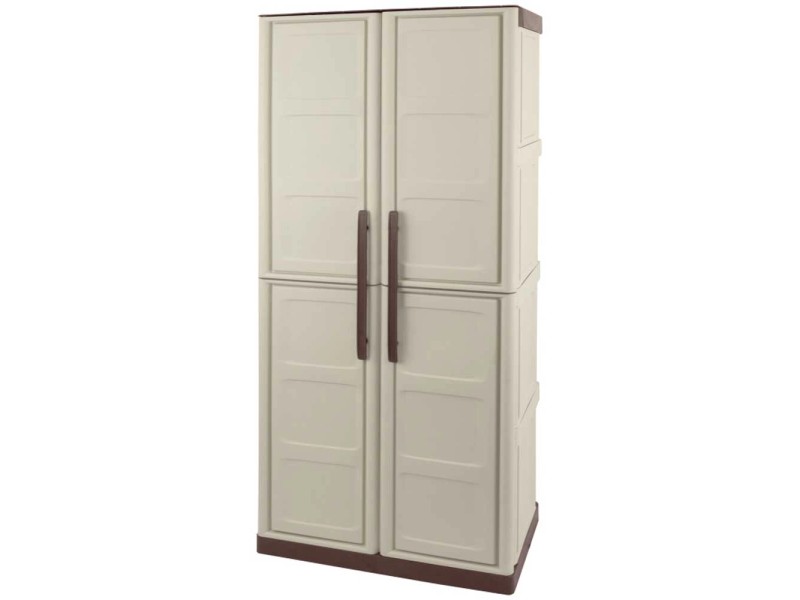 Armadio da giardino Beige Talpa (HxLxP) 169 x 68 x 37 cm