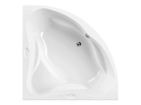 Acryl-Eckbadewanne Meleo Weiss (HxB) 140 x 140 cm Acryl-Eckbadewanne Meleo Weiss (HxB) 140 x 140 cm