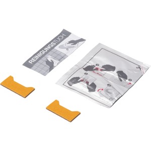 Kit de collage baliv pour montage mural : Nettoyant et tampons adhésifs pour accessoires de douche.