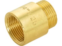 Hahnverlängerung 24,1 (Rp 3/4) x 26,4 mm (R 3/4) Messing 25 mm