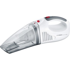 Aspirateur à main sans fil Severin HV 7144 pour liquides et poussières, blanc.