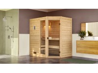 Weka Massivholzsauna Sparset 539 inkl. Ofen Gr. 2 / (HxBxT) 203 x 189 x 139 cm