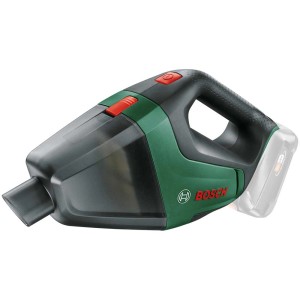 Aspirateur à main sans fil Bosch UniversalVac 18 (sans batterie) en vert et noir.