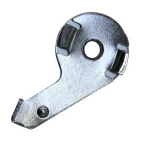 Supporto a soffitto Gardinia per binario per tende Luna, confezione da 2, metallo, per montaggio a soffitto.