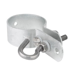 Collier Gah Alberts, galvanisé à chaud, Ø 42 mm pour fixation des barres de tension.