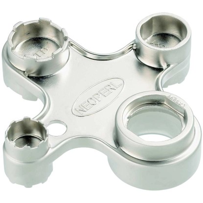 Neoperl Universal-Serviceschlüssel 8 Gewindegrössen Metall