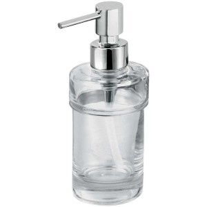 Diaqua Seifenspender Chic 96 aus Glas mit verchromtem Pumpkopf.