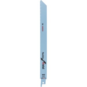 Lame de scie sabre Bosch Pro S 1122 BF, flexible pour métal, 2 pièces.