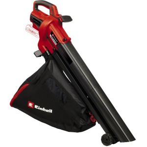 Einhell Power X-Change Venturro 18/210 Solo soffiatore/aspiratore a batteria con sacco di raccolta e ruote.