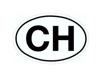 Sticker CH oval