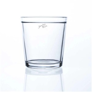 Vaso in vetro trasparente Sandra Rich Orchid, Ø 12,5 cm, altezza 13 cm. Ideale come vaso o portavaso.