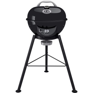 Outdoorchef Chelsea 420 G barbecue a gas, nero, con borsa da campeggio. Grill compatto per il campeggio.