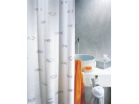Spirella Textil-Duschvorhang Kos Silver 240 x 180 cm Spirella Textil-Duschvorhang Kos Silver 240 x 180 cm