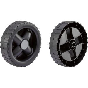 Jeu de roues pour motoculteur sans fil LUX-TOOLS A-BH-2x20/28, pièce de rechange