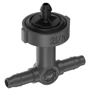 Gardena gocciolatore in linea autocompensante, 2 l/h, per Micro-Drip-System, 10 pezzi.