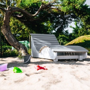 Sable de jeu Weco Sahara, sac de 15 kg, sable fin pour bacs à sable et jeux de jardin.