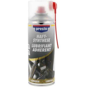 Presto Haftsynthese 400ml : graisse en aérosol pour pièces en métal et plastique pour la réparation de la peinture et de la carrosserie.