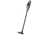 Severin Staubsauger Besen und Stab HV 7147 Schwarz-Grau-Rot 120 W