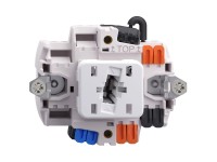 Feller Druckschalter Einsatz EdizioDue Schema 3 beleuchtet