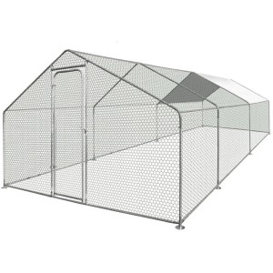 Zipper Enclos pour animaux ZI-CR362 : cage pour rongeurs DIY avec porte et film de protection solaire.