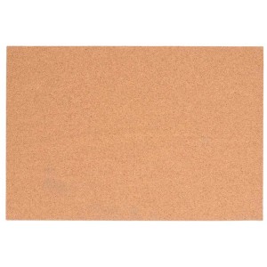 Panneau de liège rectangulaire, 20x30 cm, épaisseur 3 mm, pour l'artisanat et la décoration.