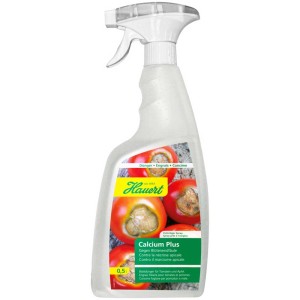 Hauert Calcium Plus 500ml engrais foliaire en flacon pulvérisateur pour jardins et potagers.