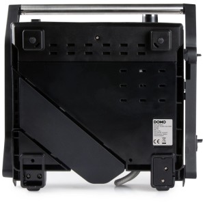 Vista posteriore del grill multifunzione Domo DO9287G, dettagli della costruzione.