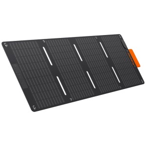 Pannello solare Jackery Solar Saga 40 Mini, pieghevole, con porte USB per impianti solari.