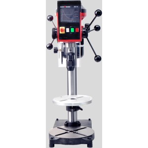 Trapano a colonna Rotwerk RB18 Vario: Trapano preciso con velocità variabile e divisore.