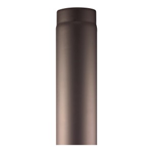 Tuyau de poêle noir Firefix, Ø 150 mm, longueur 50 cm, pour poêles.