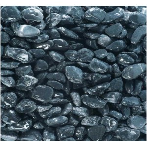 Gravier décoratif Nero Ebano, 10-30 mm, 10 kg. Gravier noir décoratif pour jardin et décoration.