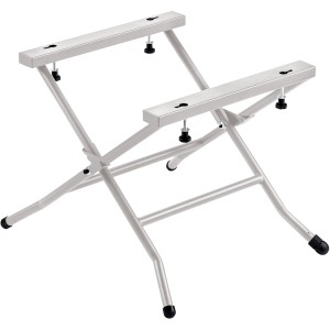 Support Metabo TSU pour scies à onglets, pliable pour atelier et chantier.
